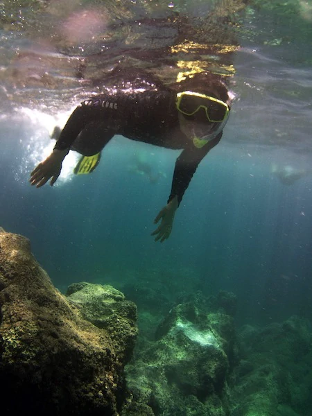 dove fare snorkeling salento santa cesarea terme puglia